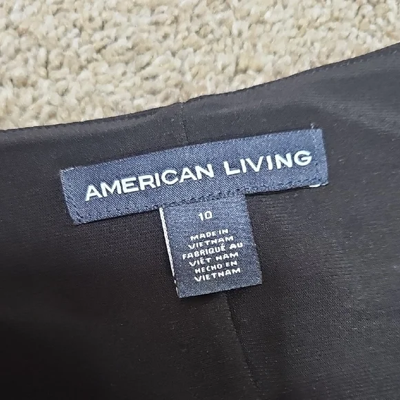 American Living Black Midi Dress - Picture 2 of 5